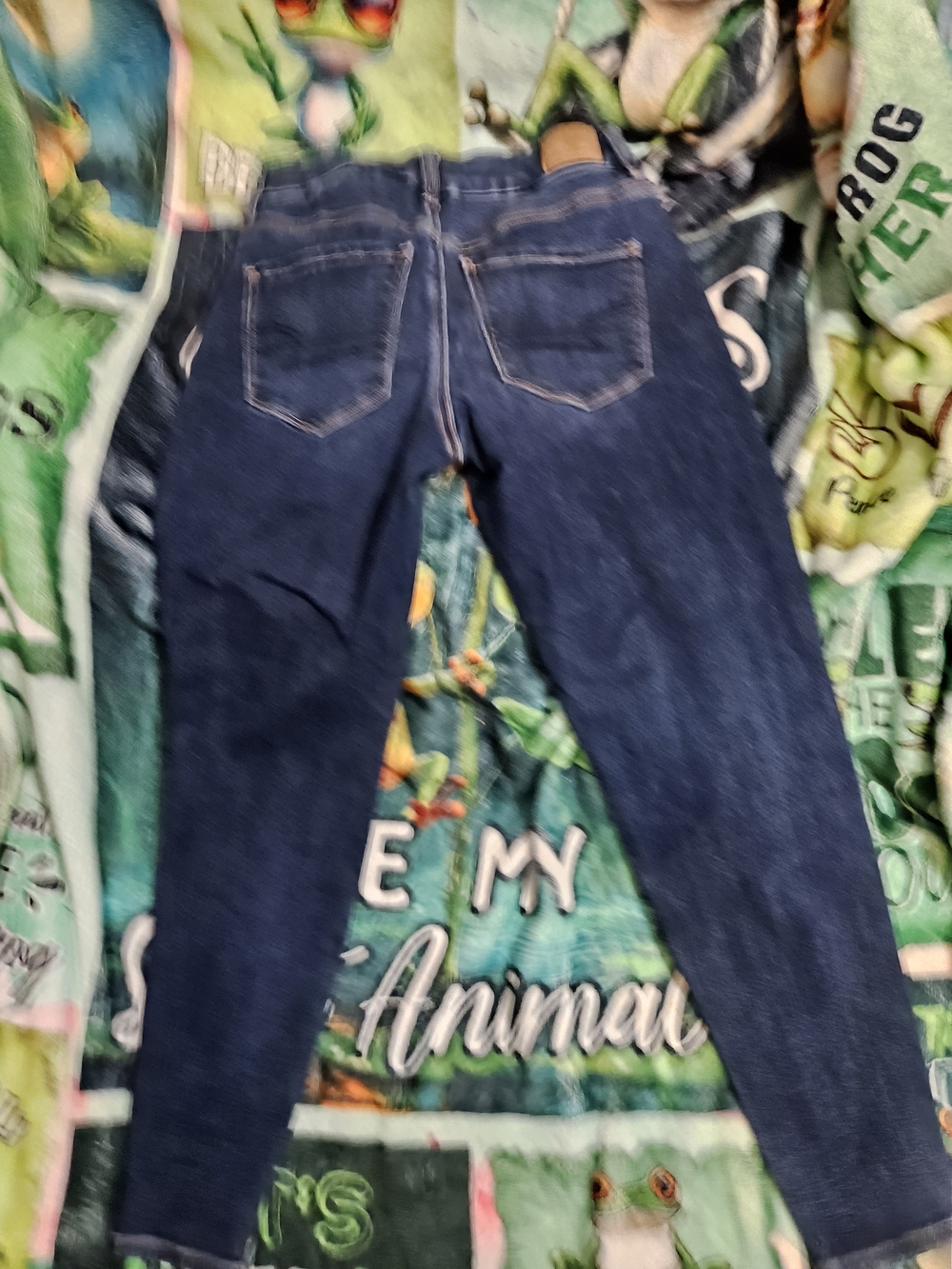 American Eagle Outfitters Women’s Blue Washed Jeans - Classic Denim - Picture 9 of 10
